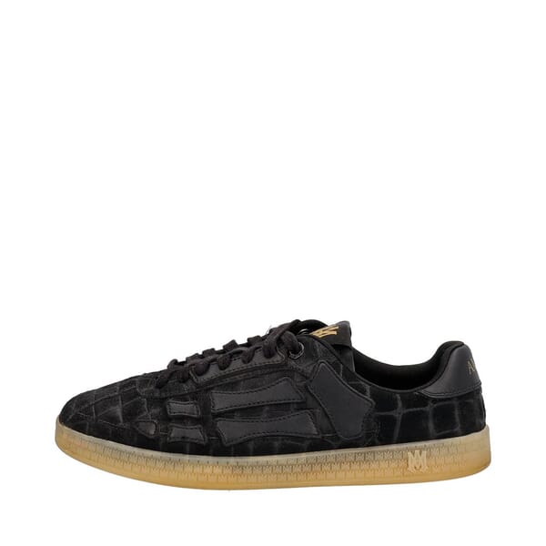 Croc Embossed Pacific Bones Sneakers Black