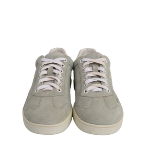 Suede Logo Sneakers Grey, view 3