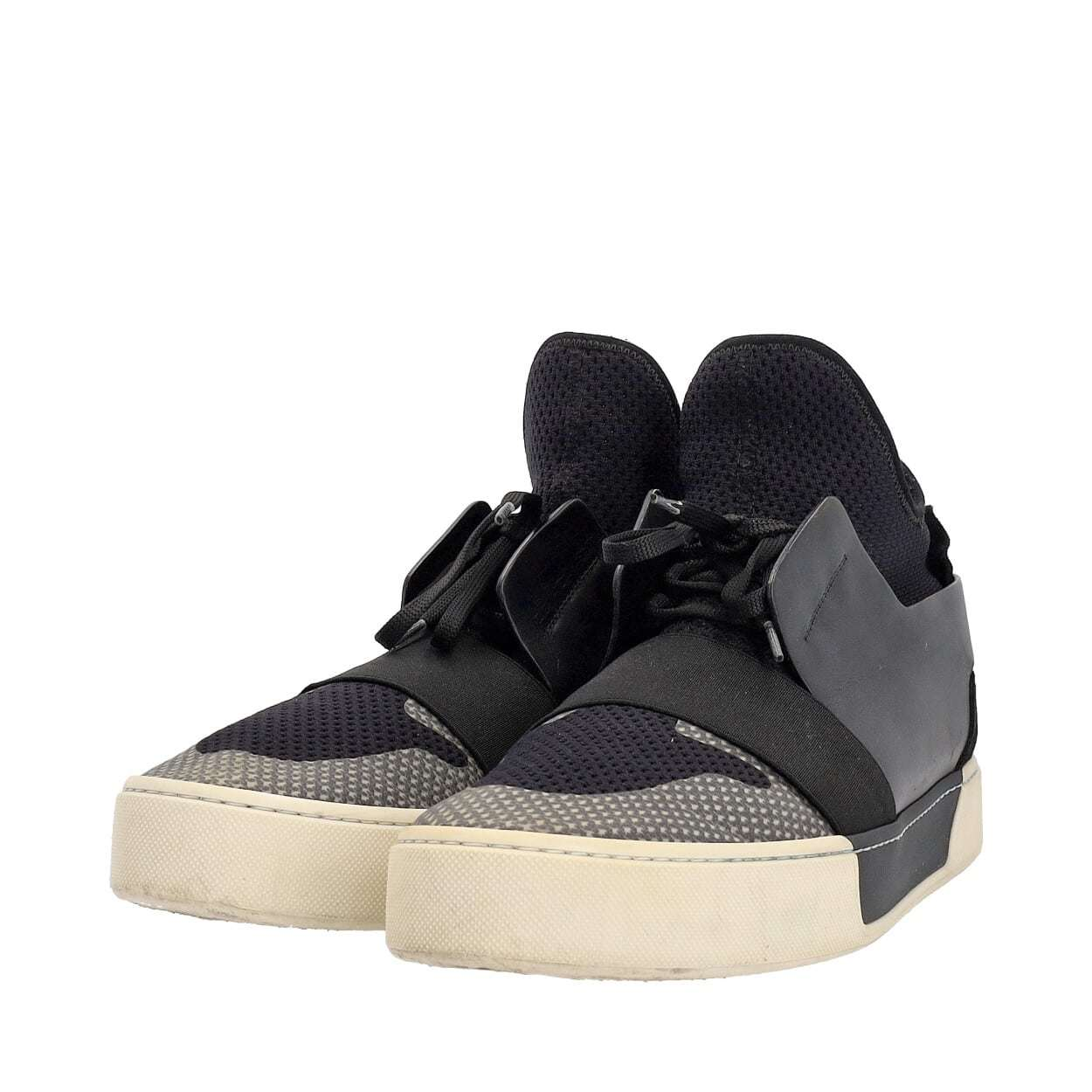 Balenciaga High-Top Leather Sneakers Top Sneakers Balenciaga High Top Green Balenciaga Arena High  main image 2
