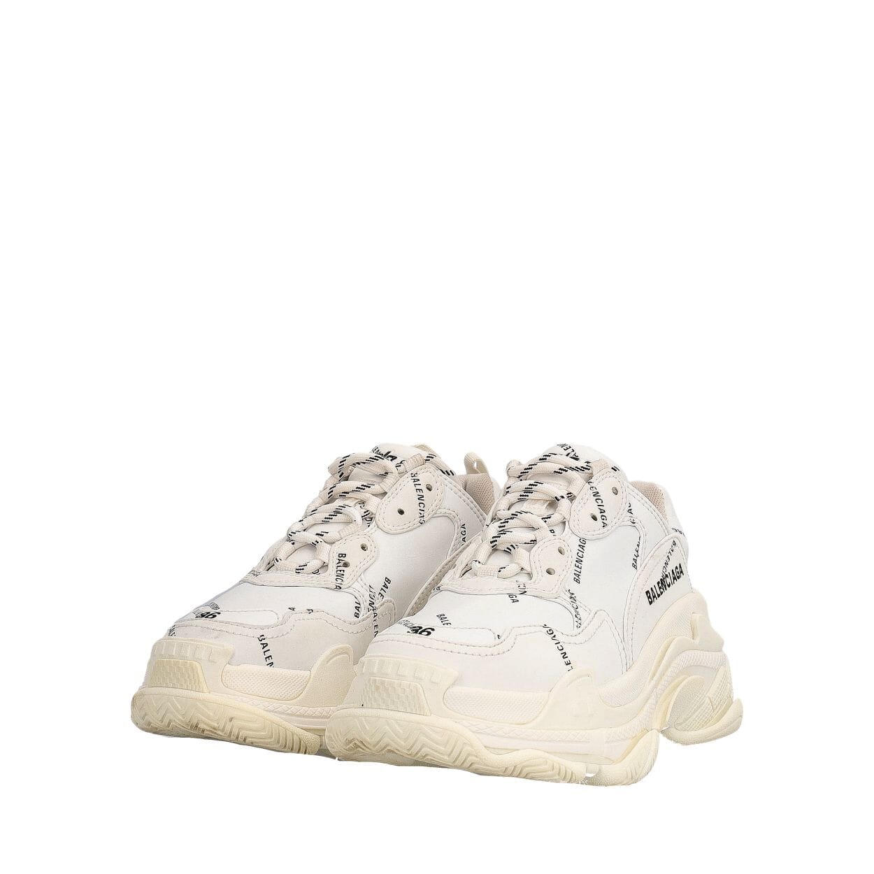 靴 BALENCIAGA TripleS Balenciaga Triple S Clear Sole Off White – Court Order