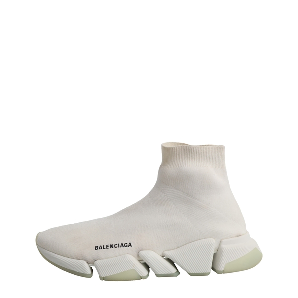 Knit Speed Sock Sneakers White