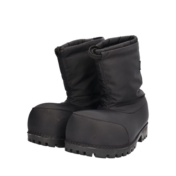 Nylon Alaska Low Boots Black