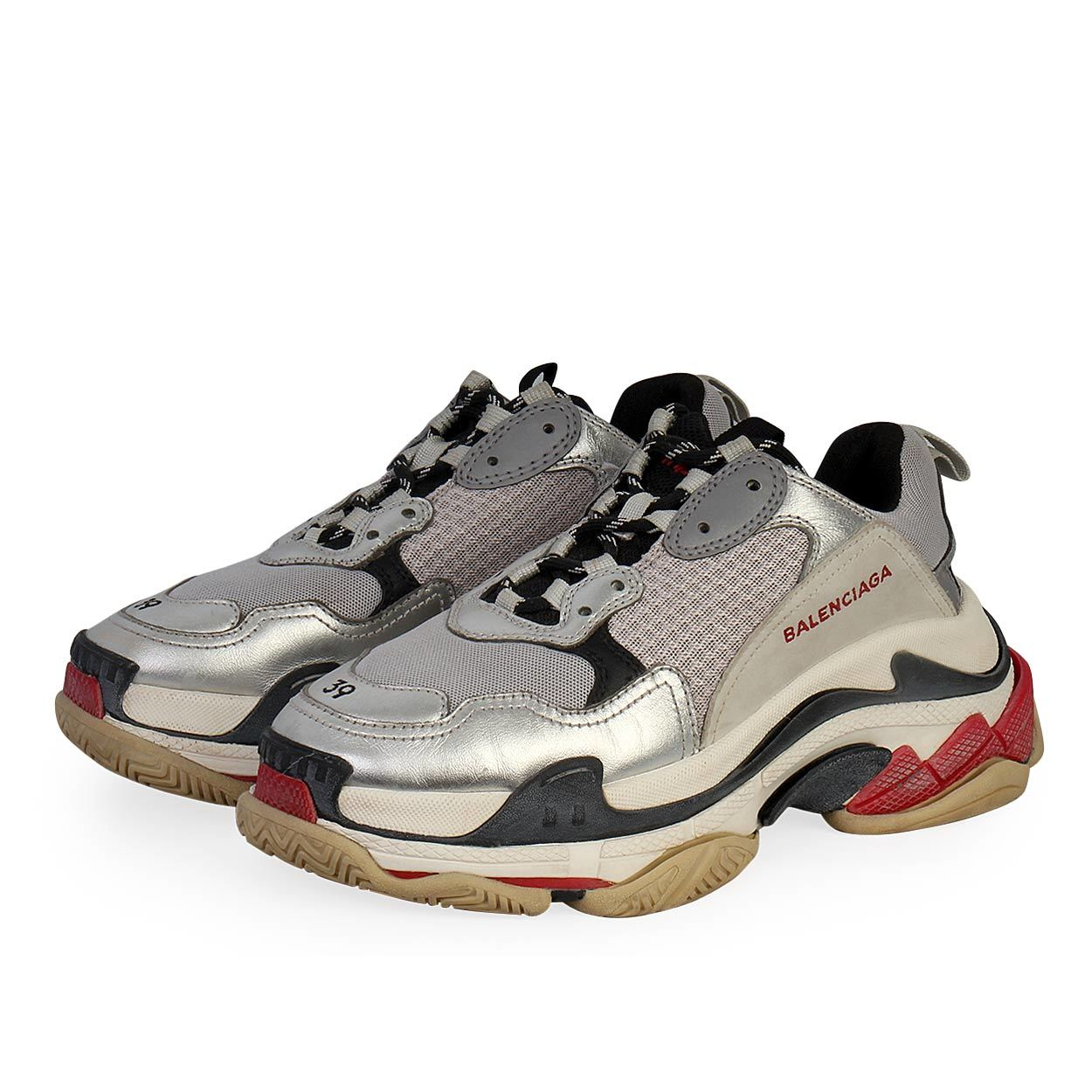 BALENCIAGA Triple S Sneakers Grey | Luxity