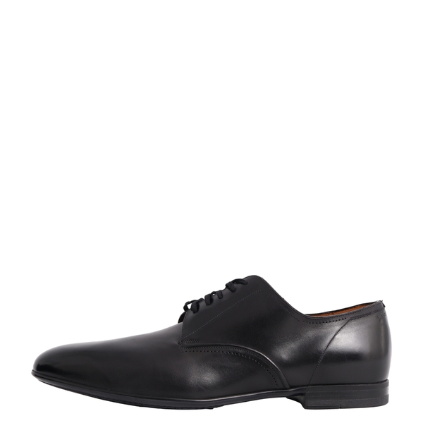 Leather Lace Up Shoes Black