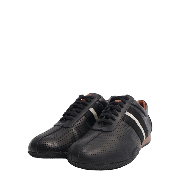 Leather Sneakers Black