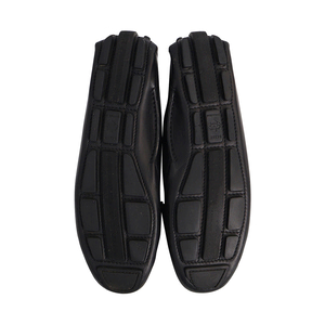 Leather Suelita Driving Shoes Black, view 5