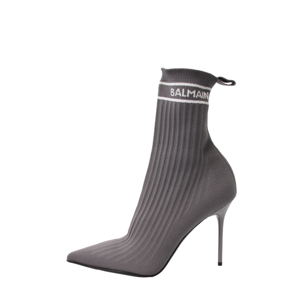 Knit Skye Ankle Boots Grey