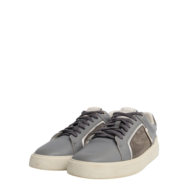 Leather/Suede B-Court Sneakers Grey