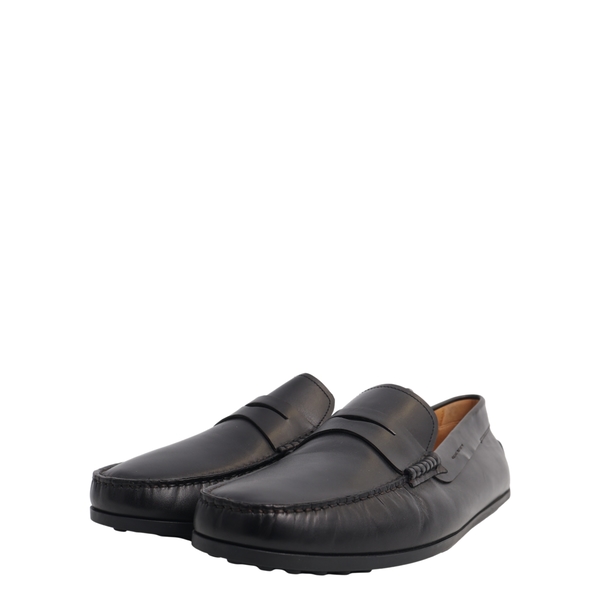 Leather Loafers Black