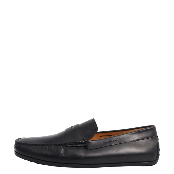 Leather Loafers Black