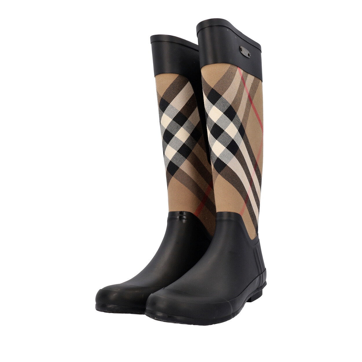 https://dbiyorq10n2b9.cloudfront.net/product-images/CSHOBUR0078/BURBERRY-Rubber-Canvas-Clemence-Rain-Boots-Black-Beige_7.jpg.webp