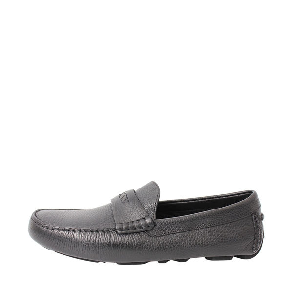 Leather Loafers Black