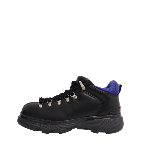 Leather Trek Boots Black/Blue