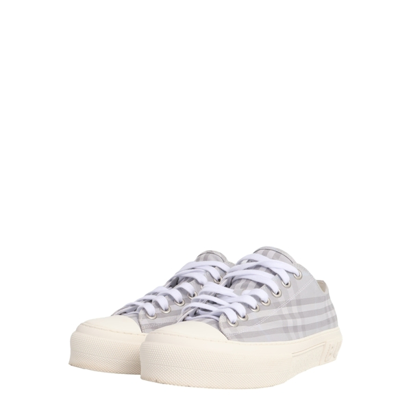 Canvas Check Sneakers Grey