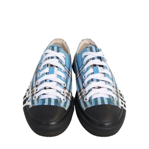 Canvas Check Larkhall Sneakers Blue, view 3