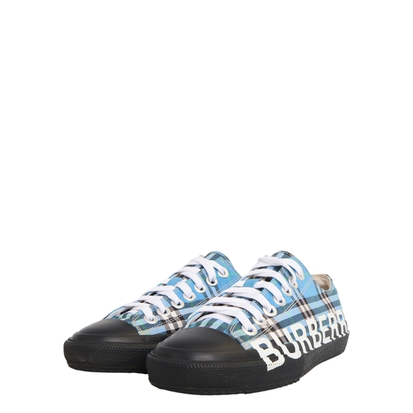 Canvas Check Larkhall Sneakers Blue