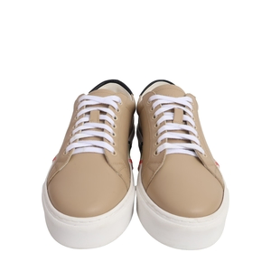Leather Rangleton Sneakers Beige, view 3