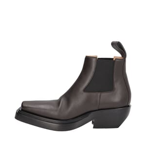 Leather Chelsea Boots Brown, view 2