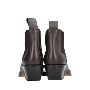Leather Chelsea Boots Brown, view 4