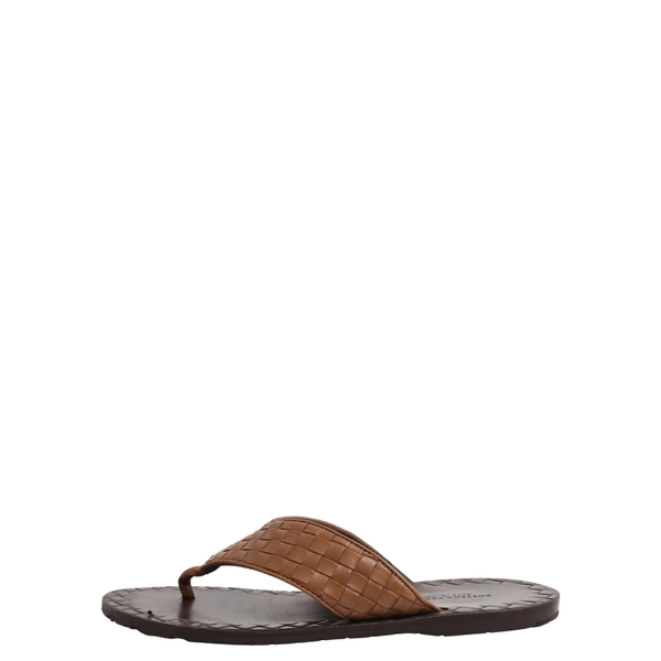Intrecciato Sandals Brown