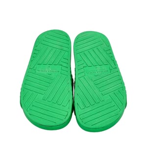 Rubber Carpet Slides Green, view 5