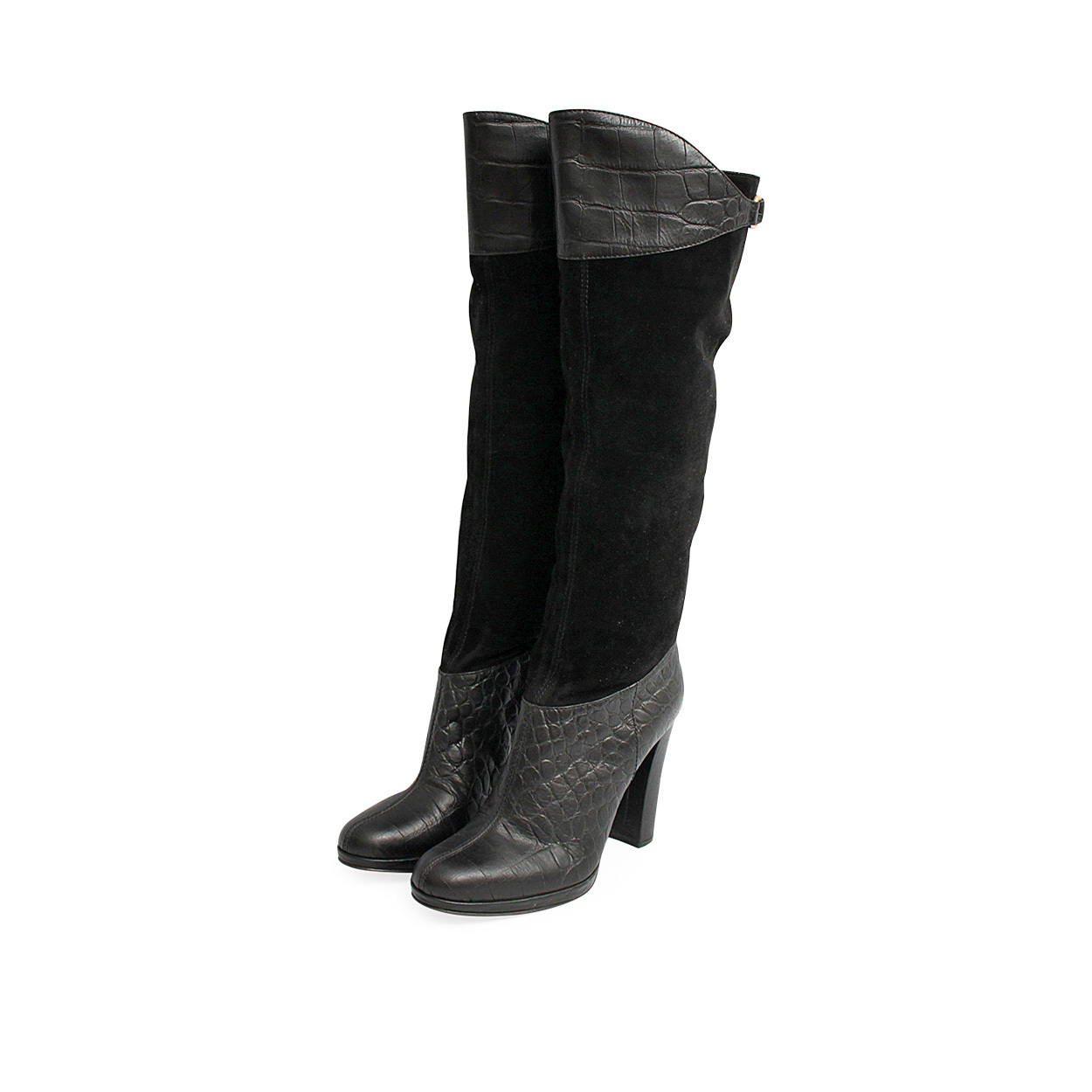 https://dbiyorq10n2b9.cloudfront.net/product-images/CSHOCAS0016/CASADEI-Suede-Croc-Knee-High-Boots-Black-S-40-6.5-angle.jpg.webp
