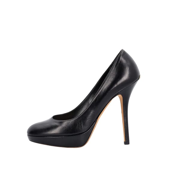 Vintage Leather Miss Dior Pumps Black