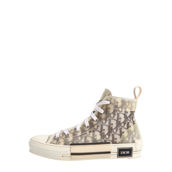 Technical Fabric B23 High Top Sneakers White/Black