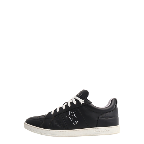 Leather Sneakers Black