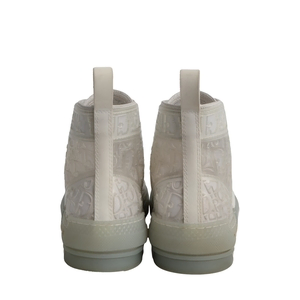 Oblique High Top Sneakers Transparency White, view 4