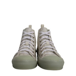 Oblique High Top Sneakers Transparency White, view 3