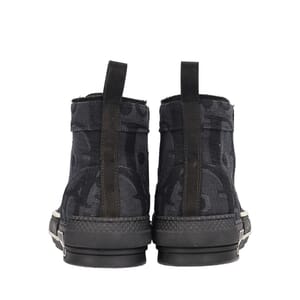 Oblique Maxi Dior B23 High Top Sneakers Black, view 4