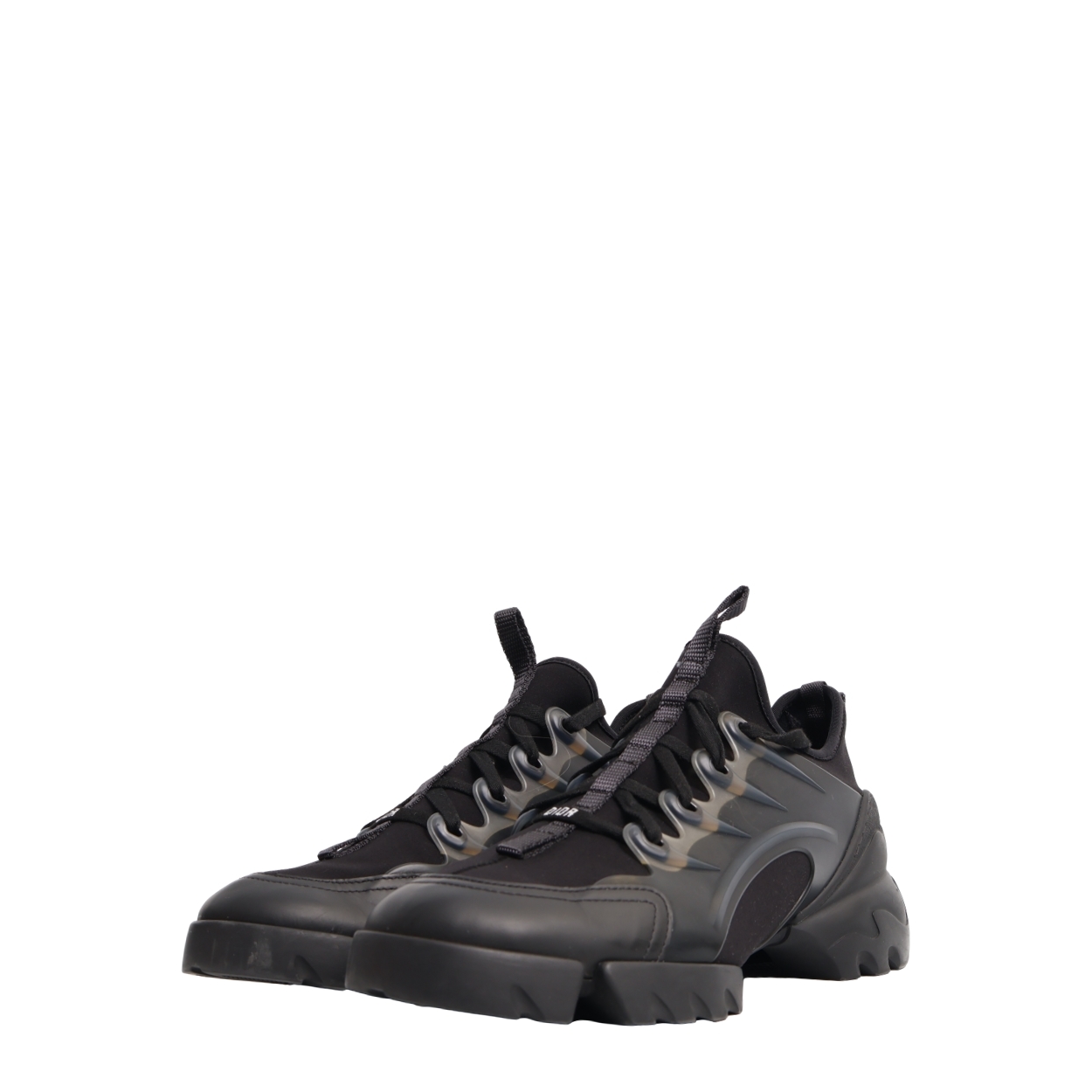 Neoprene/Rubber D-Connect Sneakers Black