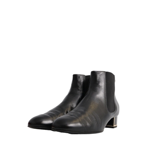 Leather Ankle Boots Black