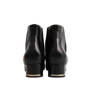 Leather Ankle Boots Black, view 4