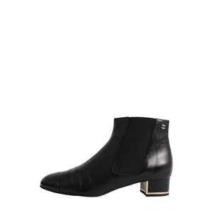 Leather Ankle Boots Black, view 2