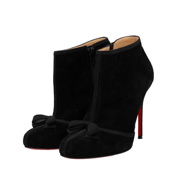 Suede Arnoeud Booties Black
