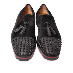 https://dbiyorq10n2b9.cloudfront.net/product-images/CSHOCL0443/CHRISTIAN-LOUBOUTIN-Suede-Rossini-Loafers-Black-front.jpg.webp