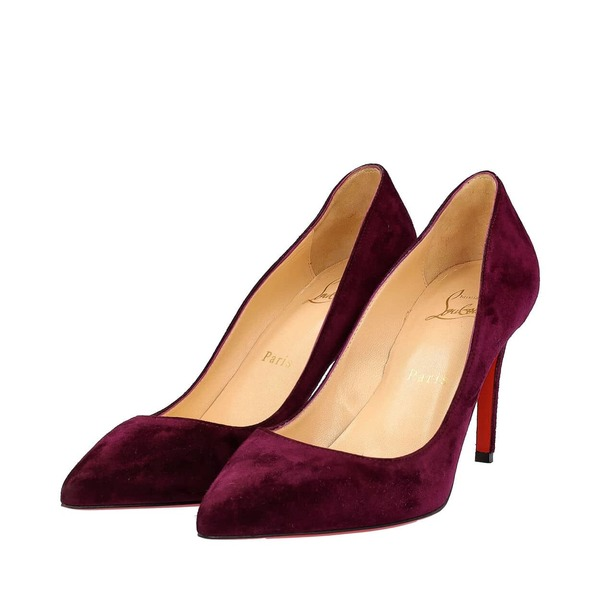 Suede Pigalle Pumps Merlot