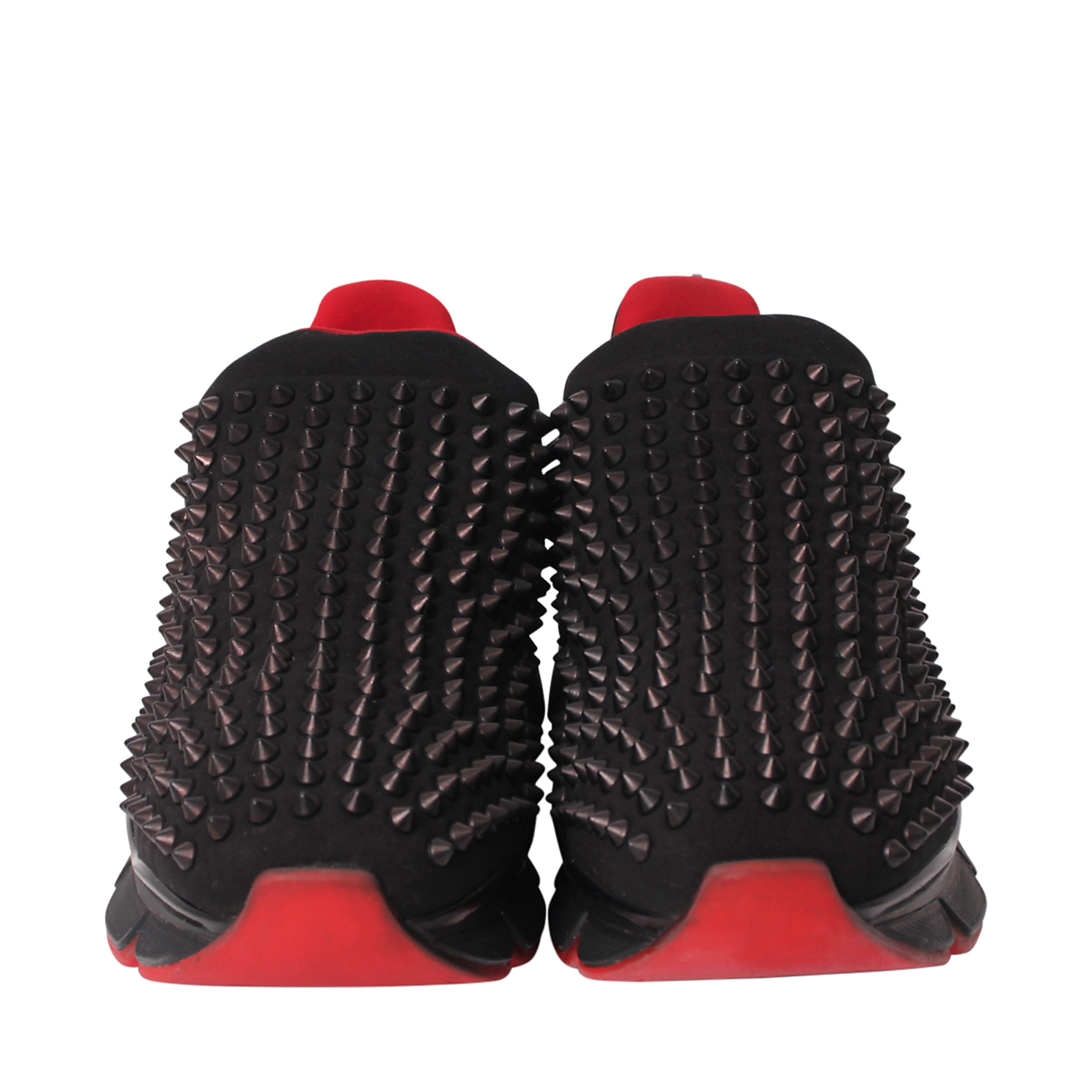 CHRISTIAN LOUBOUTIN Neoprene Donna Spike Sock Sneakers Black