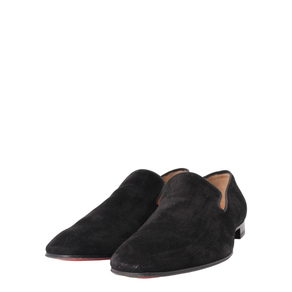 Suede Dandelion Loafers Black