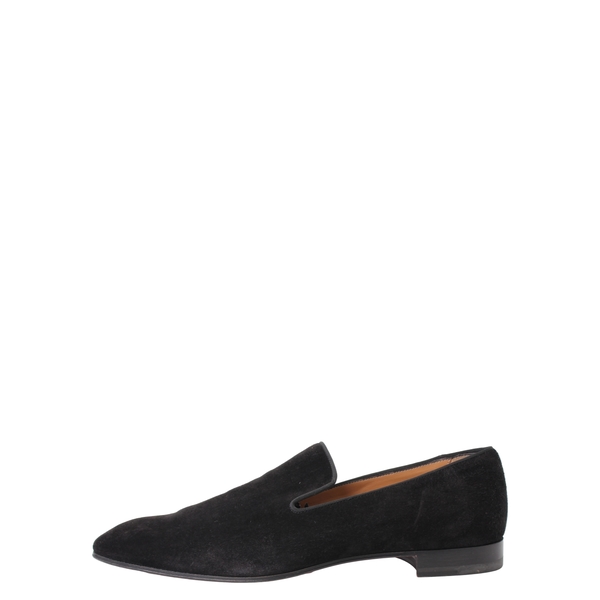 Suede Dandelion Loafers Black