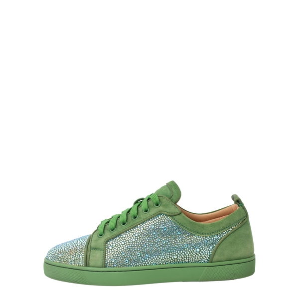Suede/Strass Louis Junior Sneakers Green