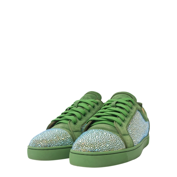 Suede/Strass Louis Junior Sneakers Green