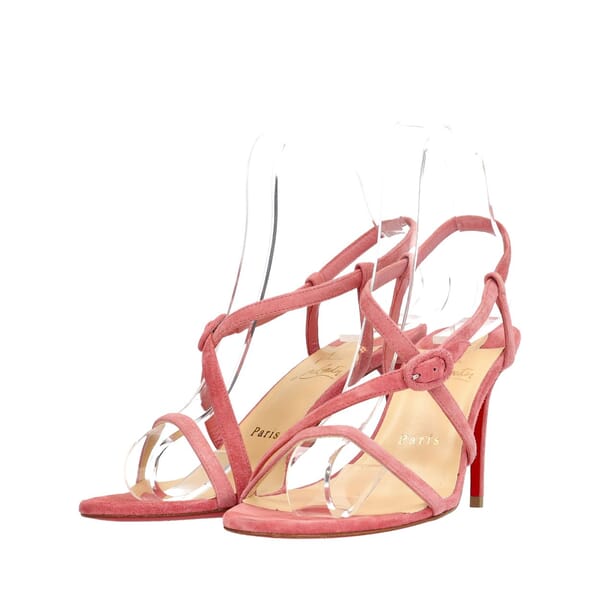 Suede Selima Sandals Pink