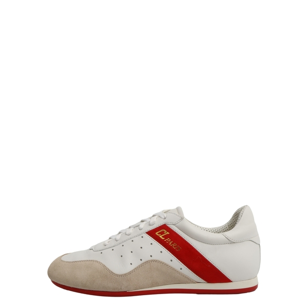 Leather/Suede My K Sneakers White/Red