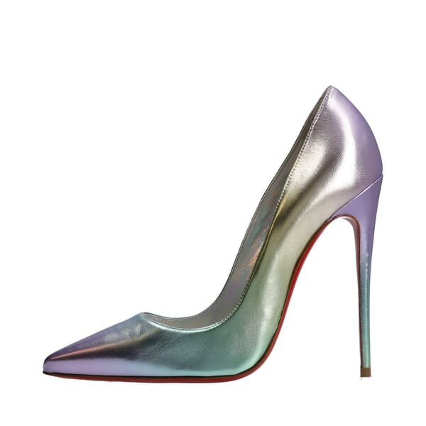 Iridescent Nappa Lam Licorne Kate Pumps Multicolour
