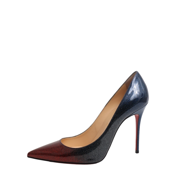 Patent Decollete Pumps Multicolour