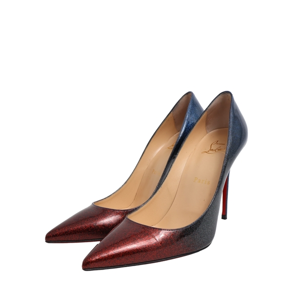 Patent Decollete Pumps Multicolour