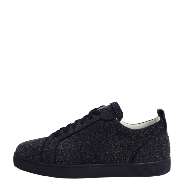 Suede/Glitter Louis Junior Sneakers Navy